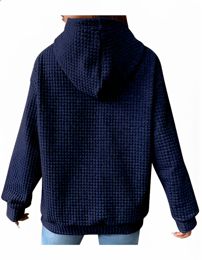 Hoodie Damen atmungsaktiv mit Kapuze und Kängurutasche