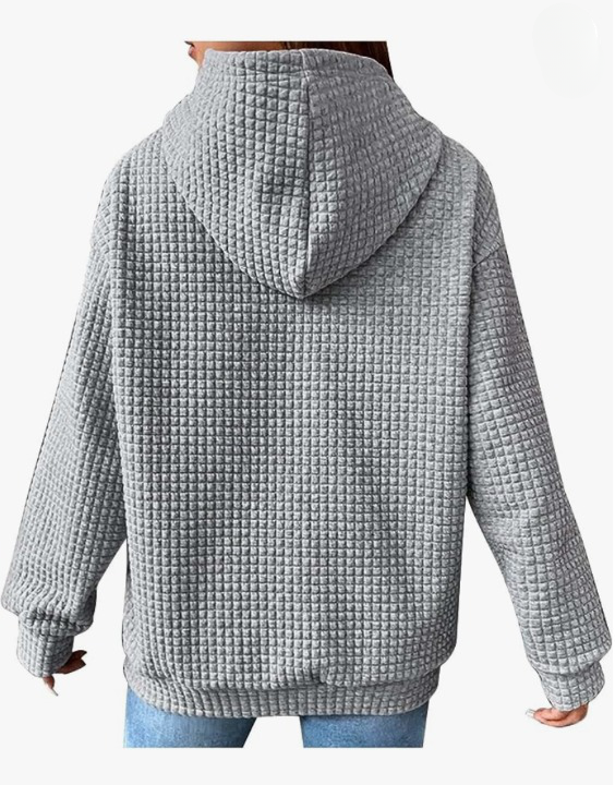 Hoodie Damen atmungsaktiv mit Kapuze und Kängurutasche