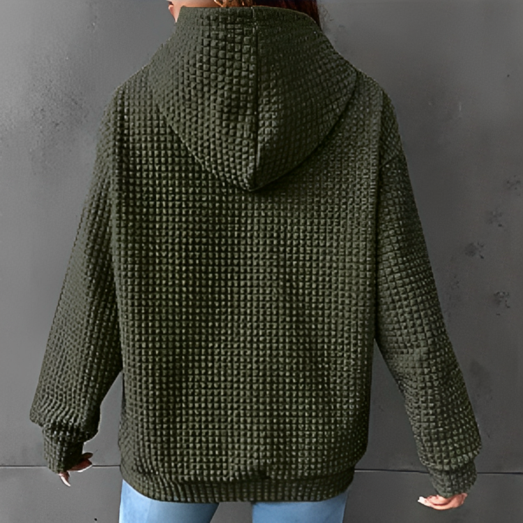 Hoodie Damen atmungsaktiv mit Kapuze und Kängurutasche