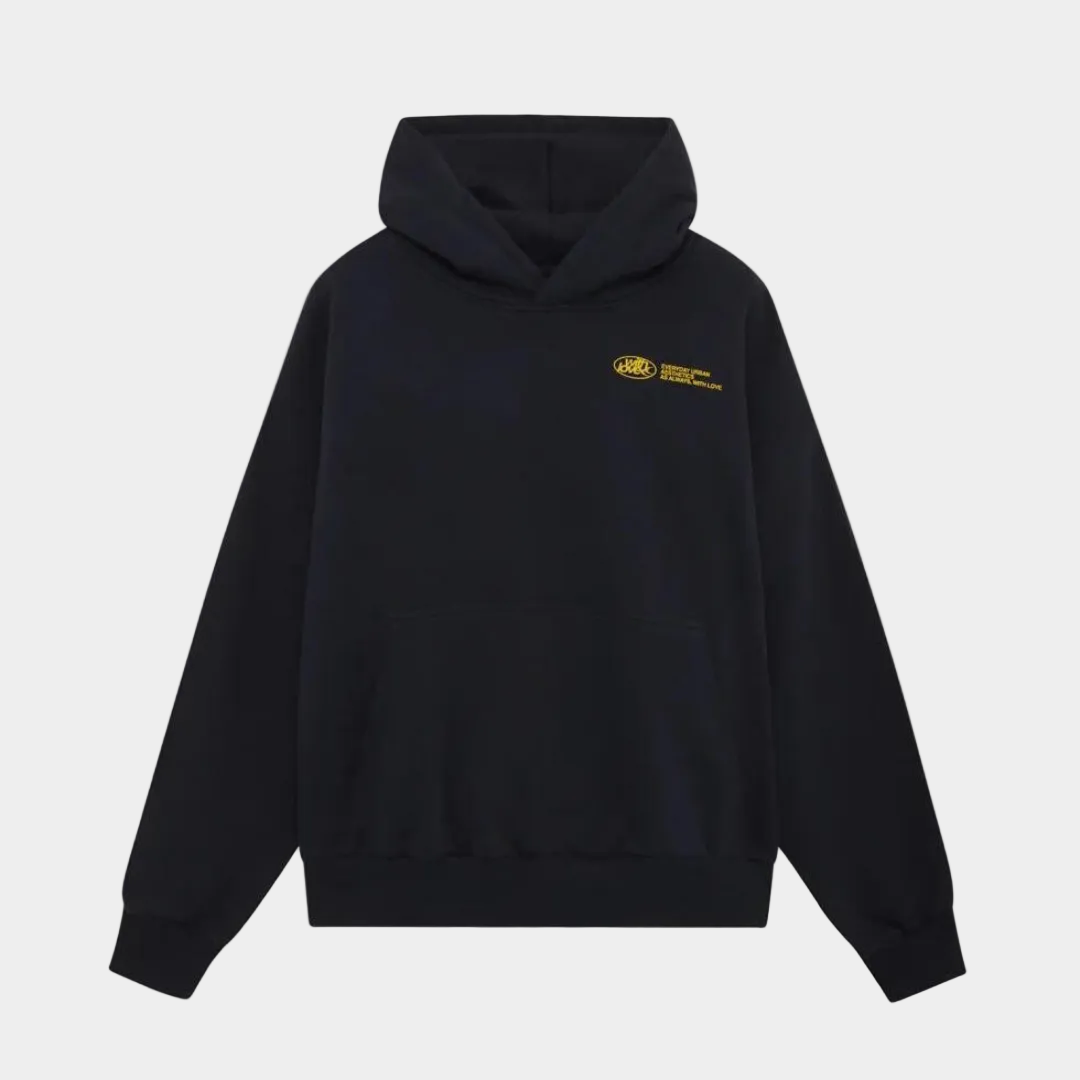 Hoodie Damen Oversize mit Rückenschriftzug und langen Ärmeln
