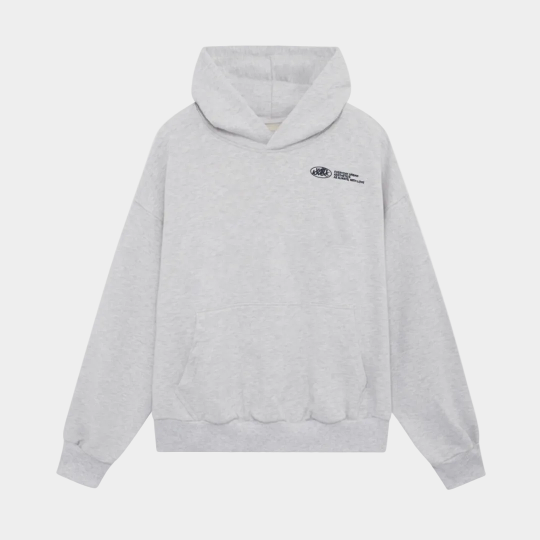 Hoodie Damen Oversize mit Rückenschriftzug und langen Ärmeln