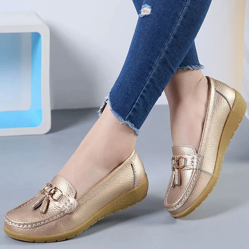 Loafer Damen orthopädisch mit weichem Futter, Freizeitschuhe