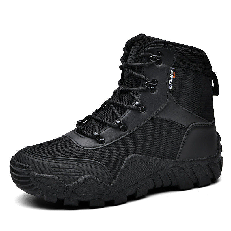 Stiefel Herren taktisch mit Knöchelschutz, atmungsaktiv und rutschfest