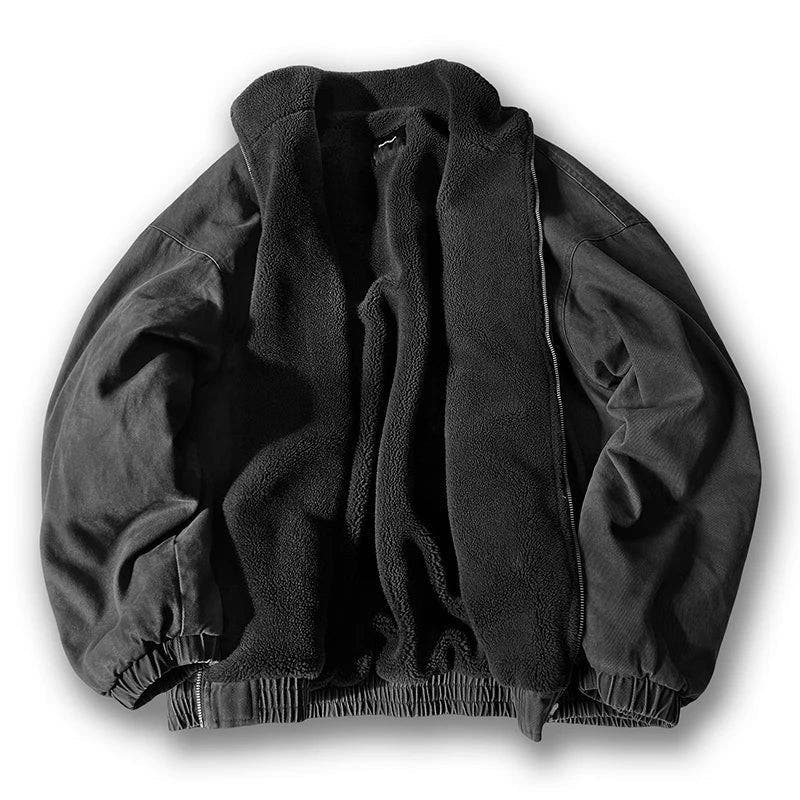 Winterjacke Herren im Oversize-Schnitt mit Stehkragen
