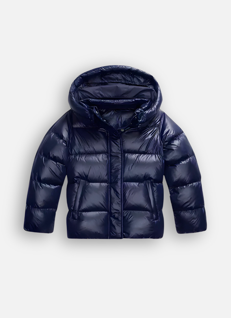Wintermantel Damen wattiert, kurz und Oversize mit Kapuze