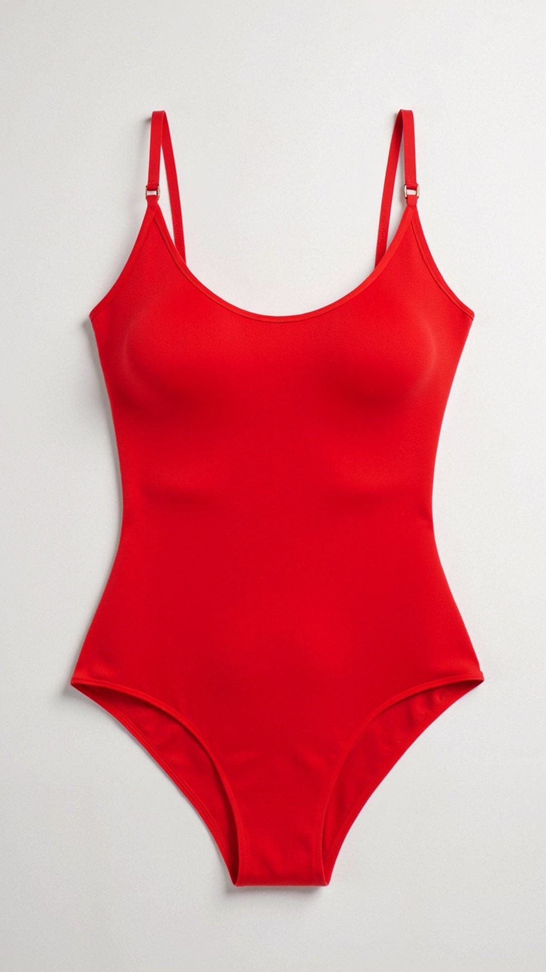 Shapewear Body mit Rundausschnitt und Druckknopfverschluss für Damen