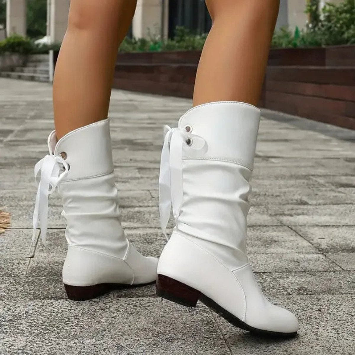 Chelsea Boots Damen mit Schnürung, Stiefeletten für den Alltag