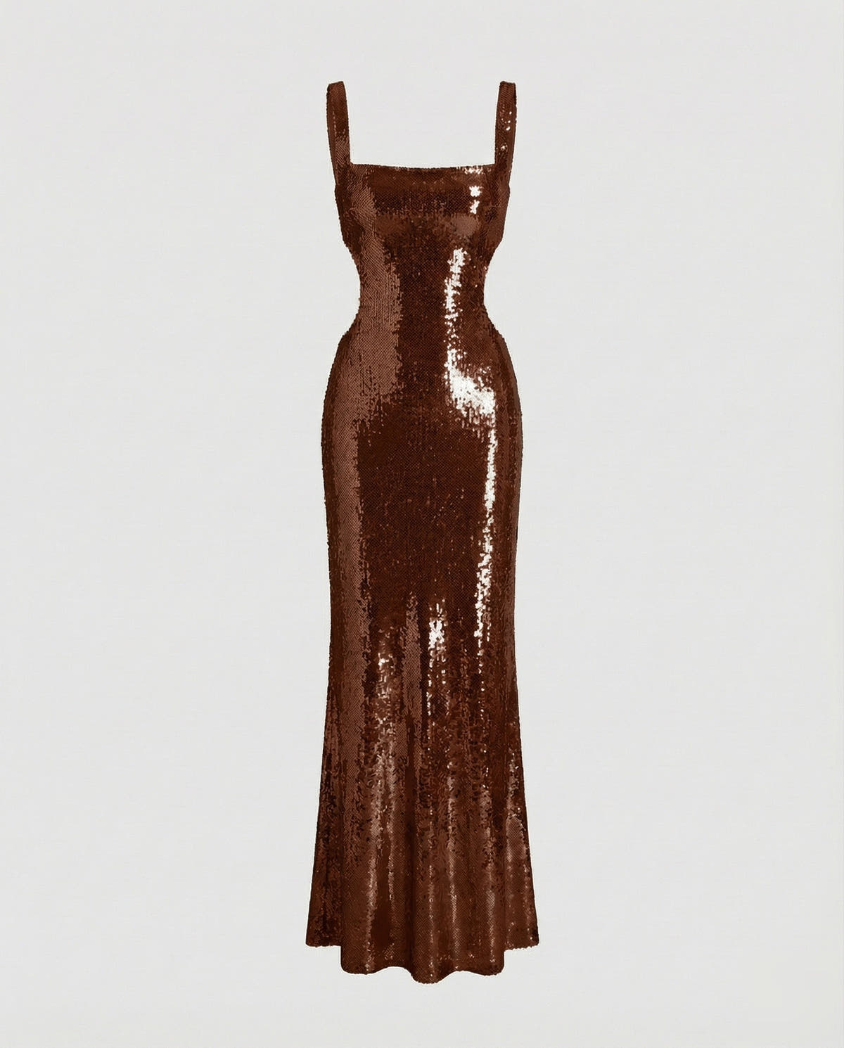 Festliches Kleid mit Pailletten und seitlichen Cut-outs für Damen