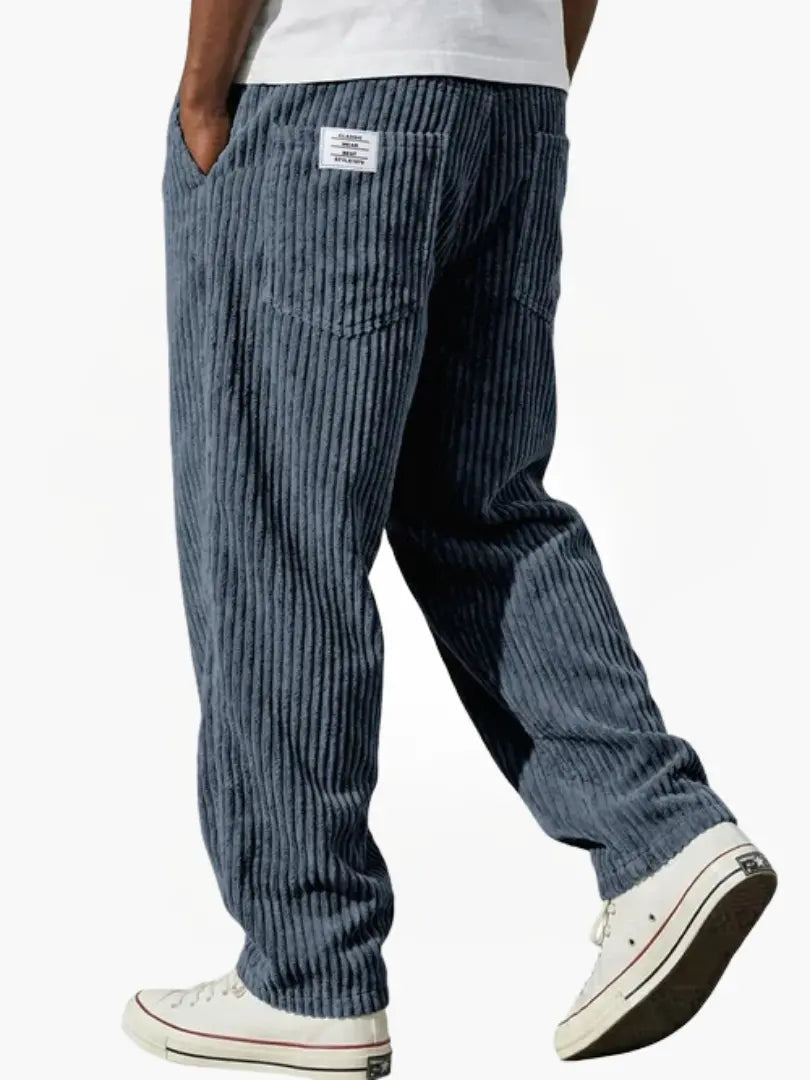 Cordhose Damen weich und wärmend, lockere Passform für Herbst und Winter