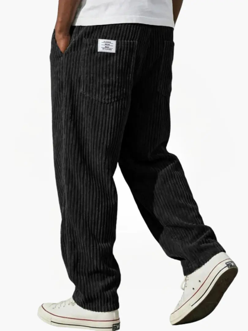 Cordhose Damen weich und wärmend, lockere Passform für Herbst und Winter