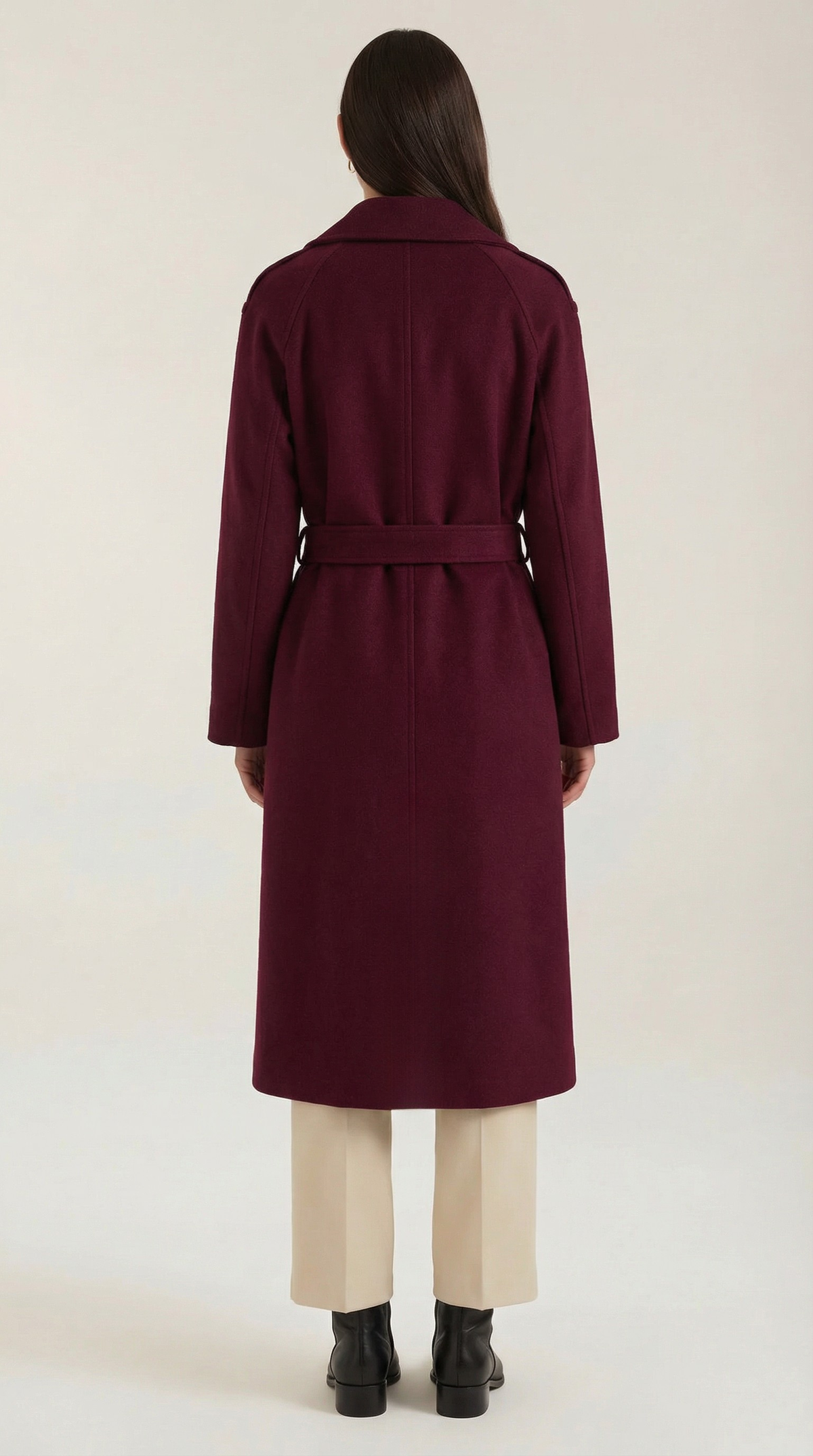 Trenchcoat mit Gürtel und zweireihiger Knopfleiste für Damen