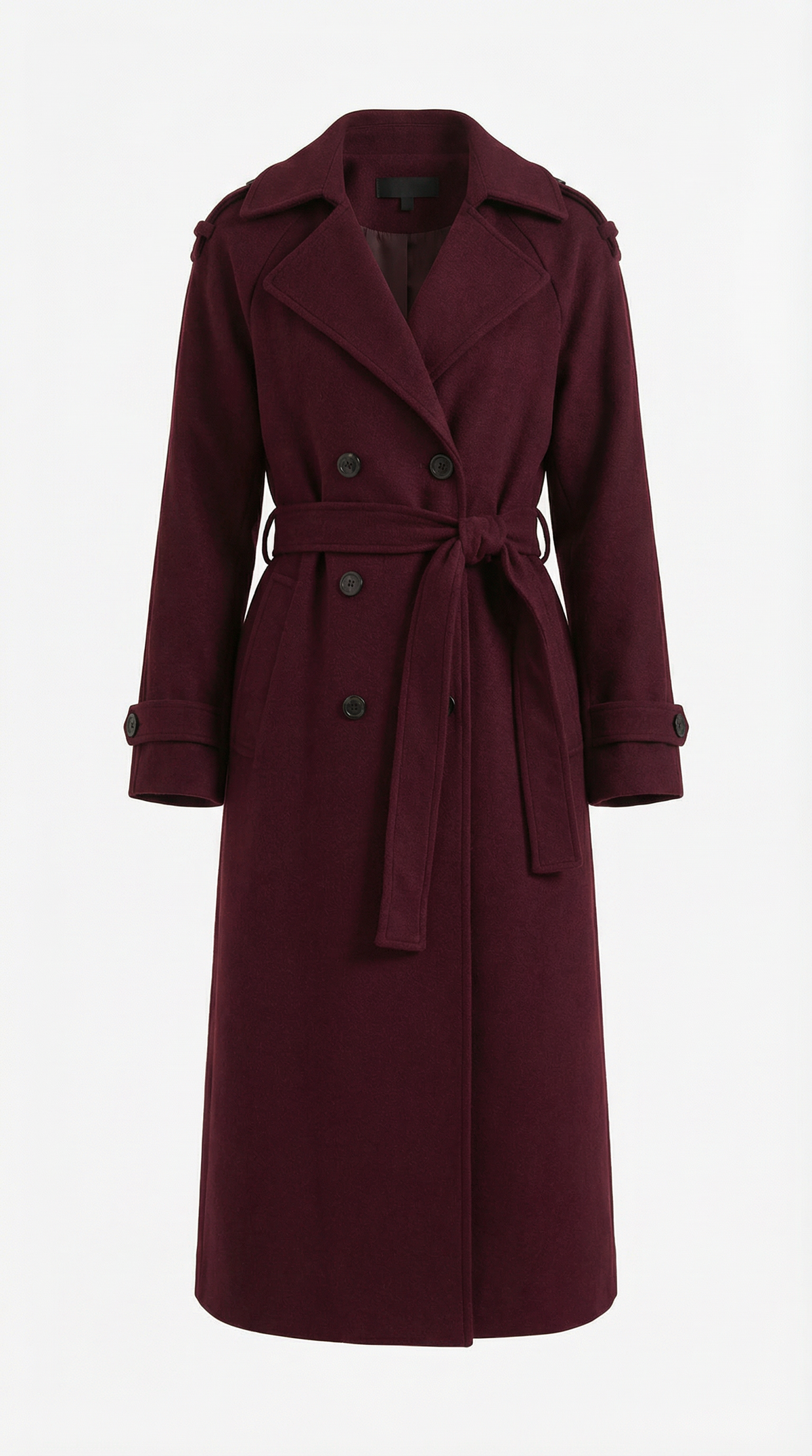 Trenchcoat mit Gürtel und zweireihiger Knopfleiste für Damen