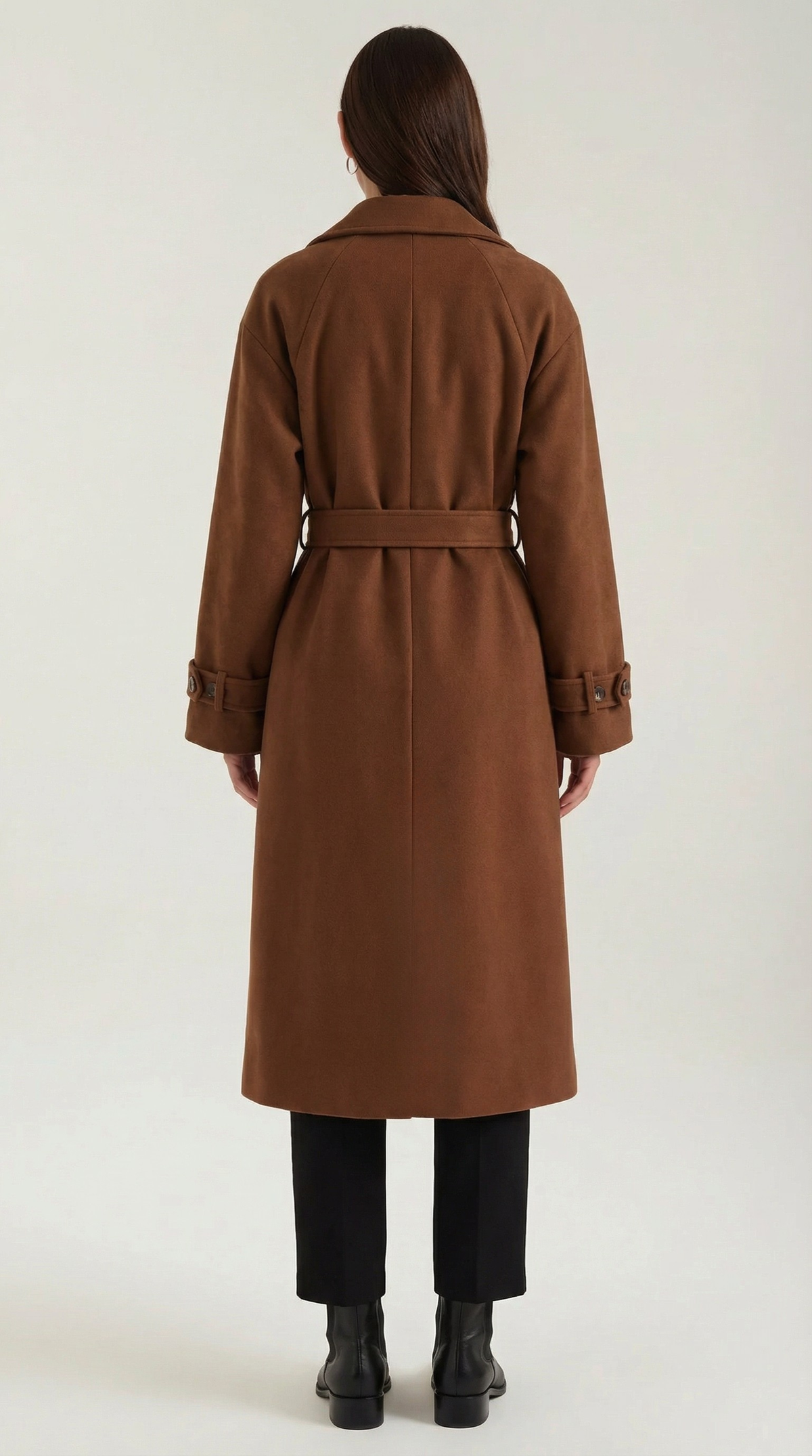 Trenchcoat mit Gürtel und zweireihiger Knopfleiste für Damen