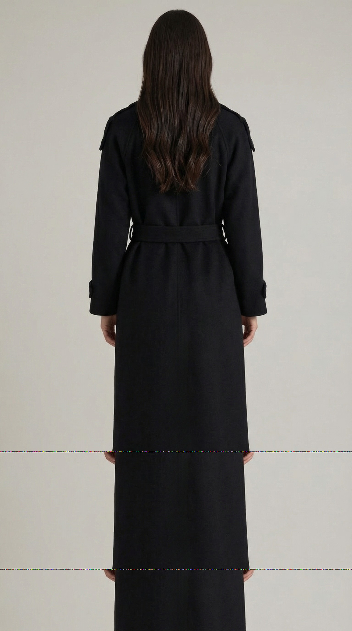 Trenchcoat mit Gürtel und zweireihiger Knopfleiste für Damen