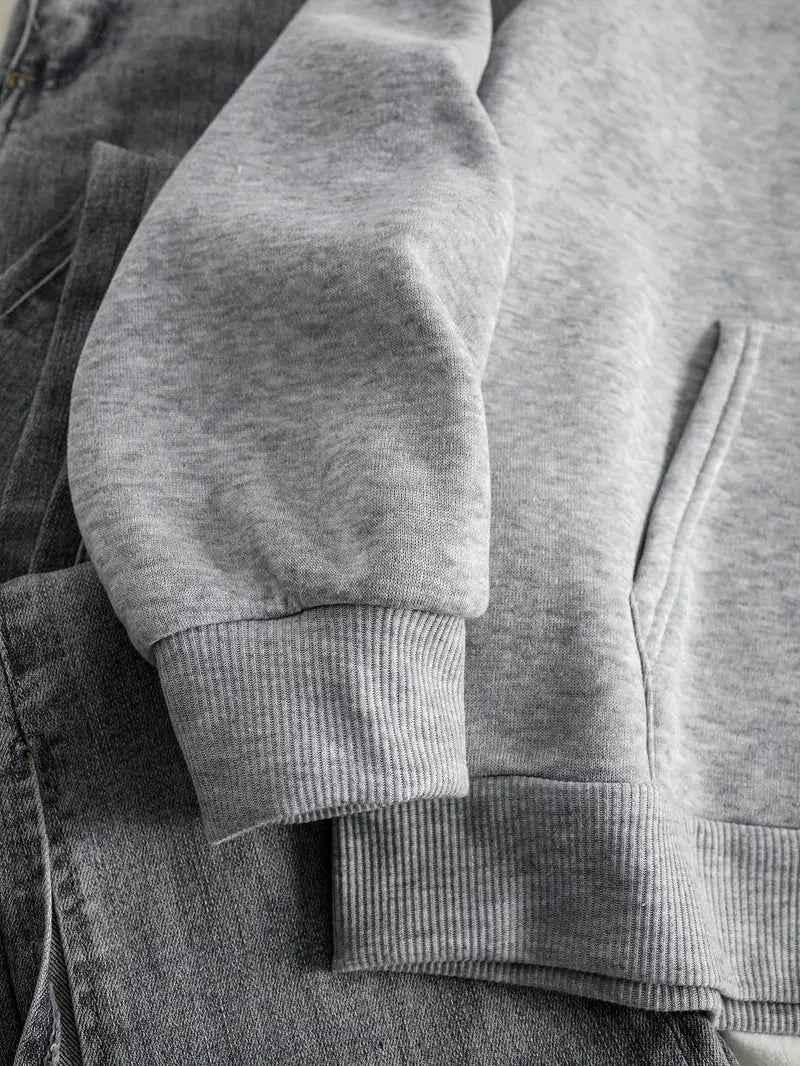 Hoodie Damen Oversize mit Leopardenstern auf dem Rücken