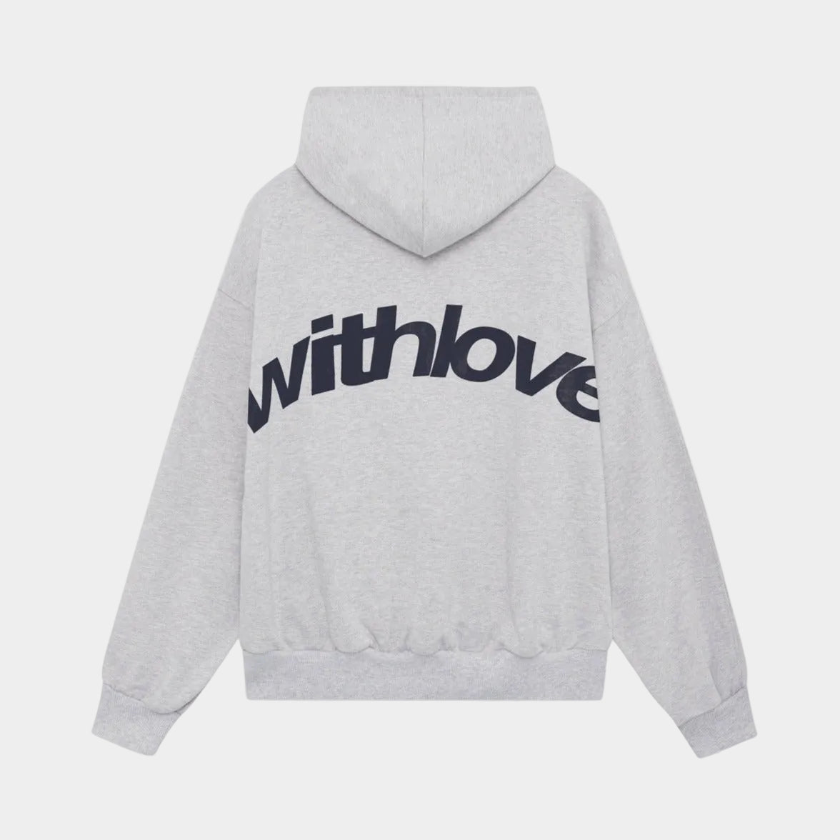 Hoodie Damen Oversize mit Rückenschriftzug und langen Ärmeln