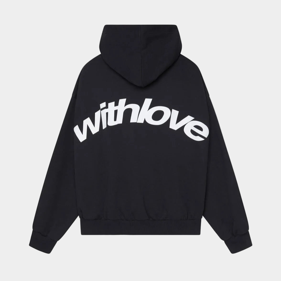 Hoodie Damen Oversize mit Rückenschriftzug und langen Ärmeln