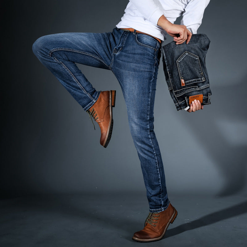 Jeans Herren aus elastischem Denim mit schmaler Passform