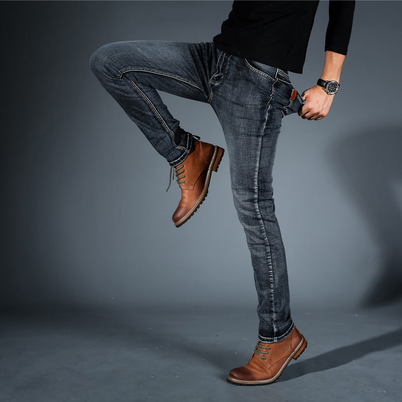 Jeans Herren aus elastischem Denim mit schmaler Passform