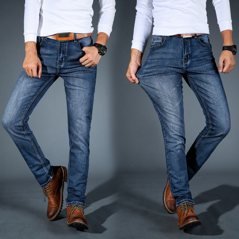 Jeans Herren aus elastischem Denim mit schmaler Passform