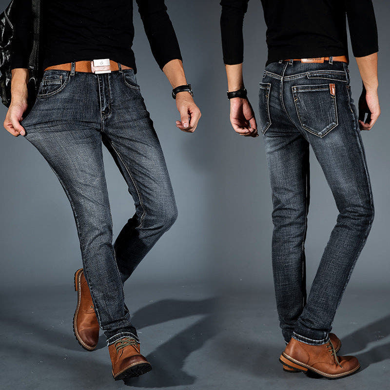 Jeans Herren aus elastischem Denim mit schmaler Passform
