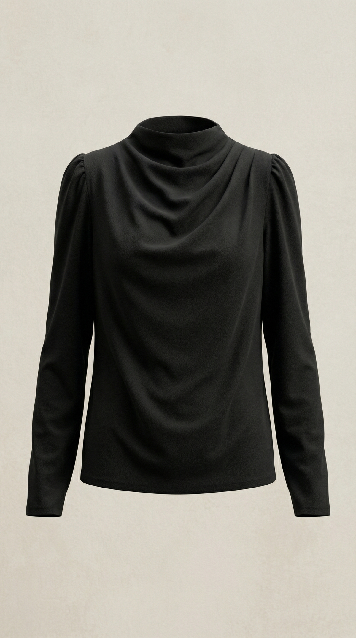 Bluse mit Drapierung und Raffung am Ausschnitt für Damen