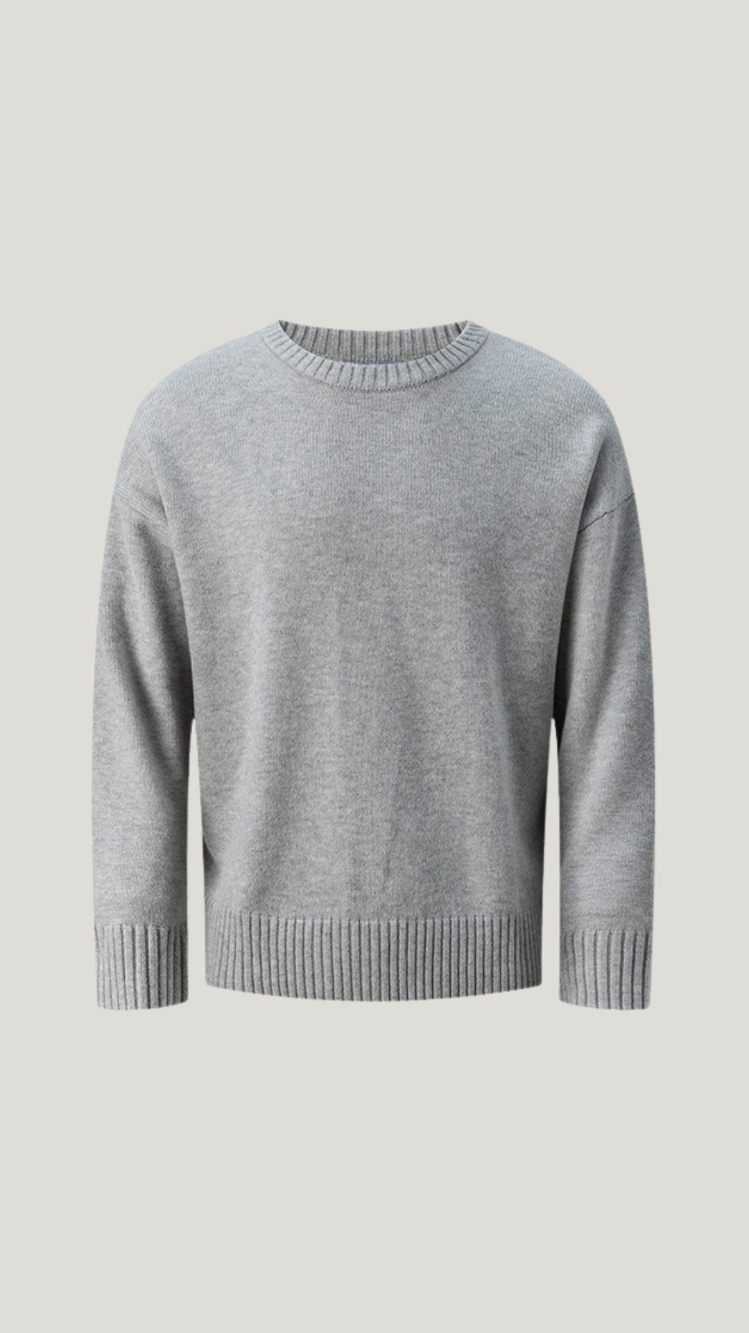 Pullover im Oversize-Schnitt mit Rippenabschlüssen für Damen