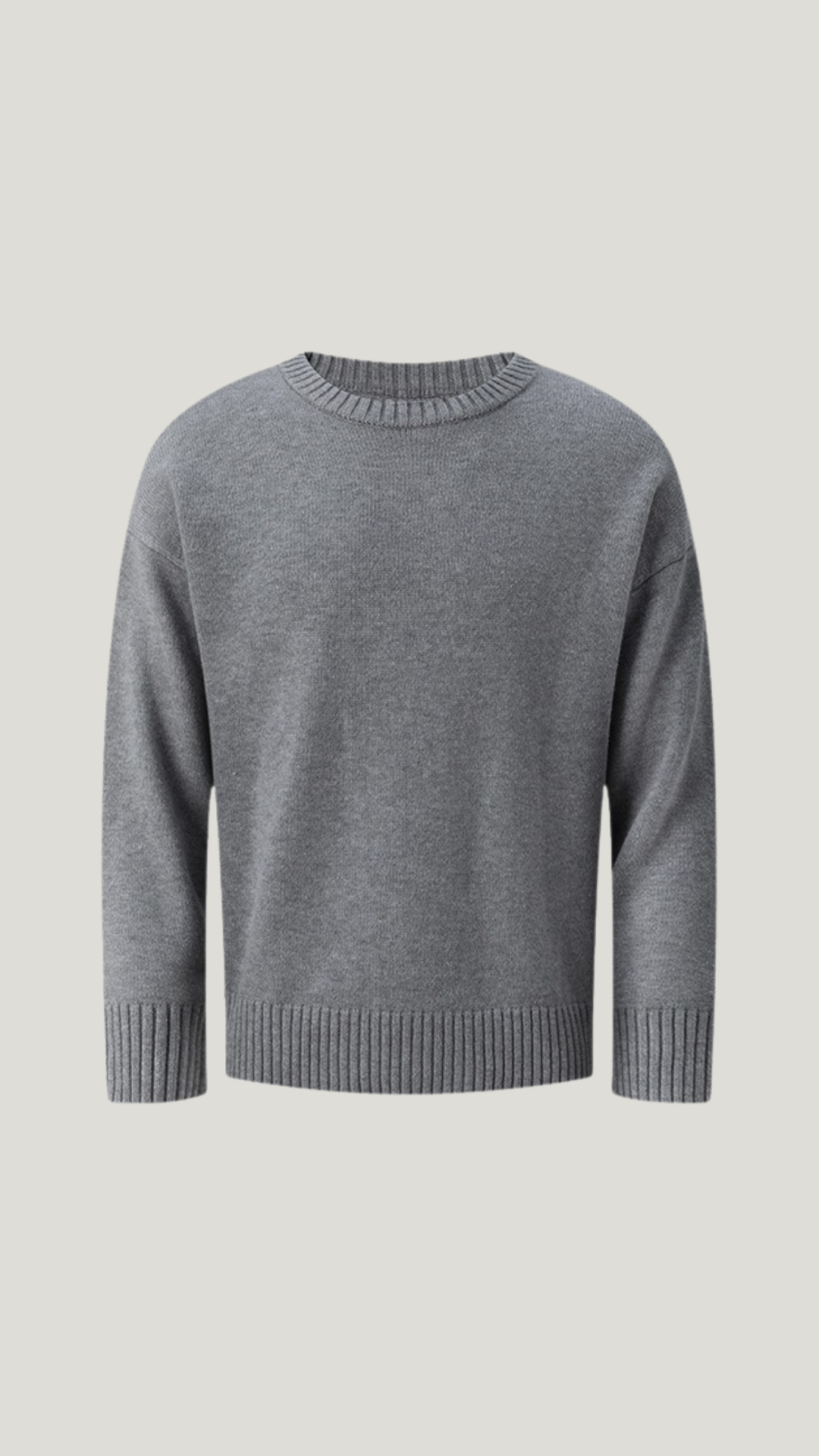 Pullover im Oversize-Schnitt mit Rippenabschlüssen für Damen