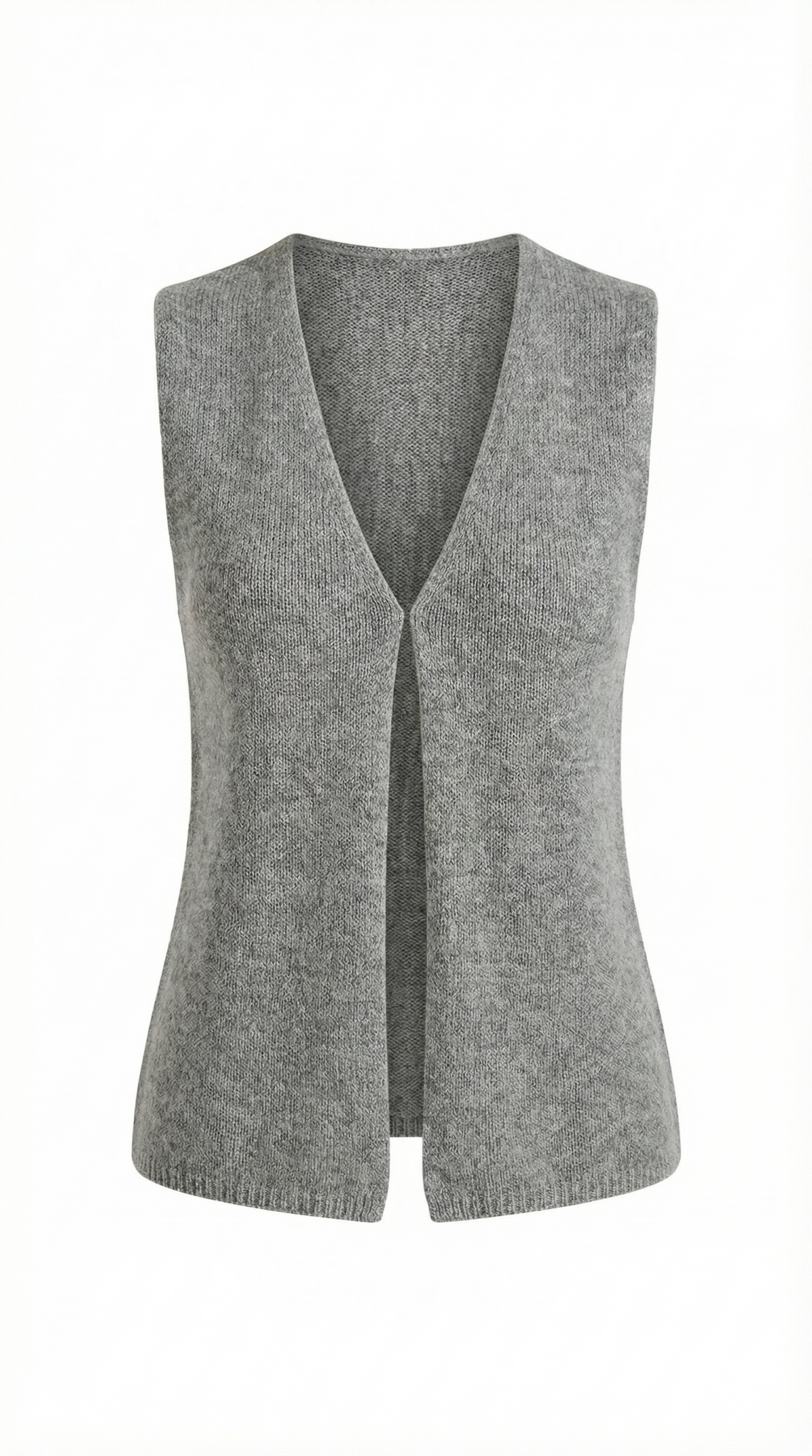 Oberteil aus Strick mit V-Ausschnitt und Cut-out für Damen