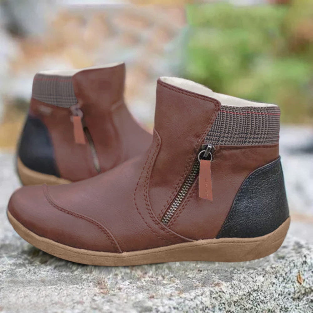Stiefel Damen wasserdicht, orthopädisch und warm gefüttert