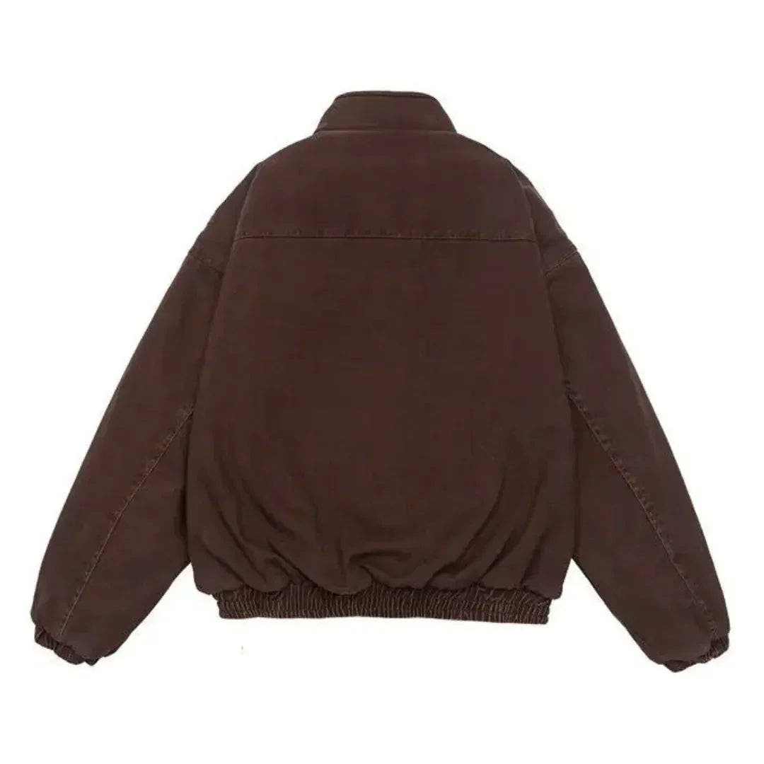 Winterjacke Herren im Oversize-Schnitt mit Stehkragen
