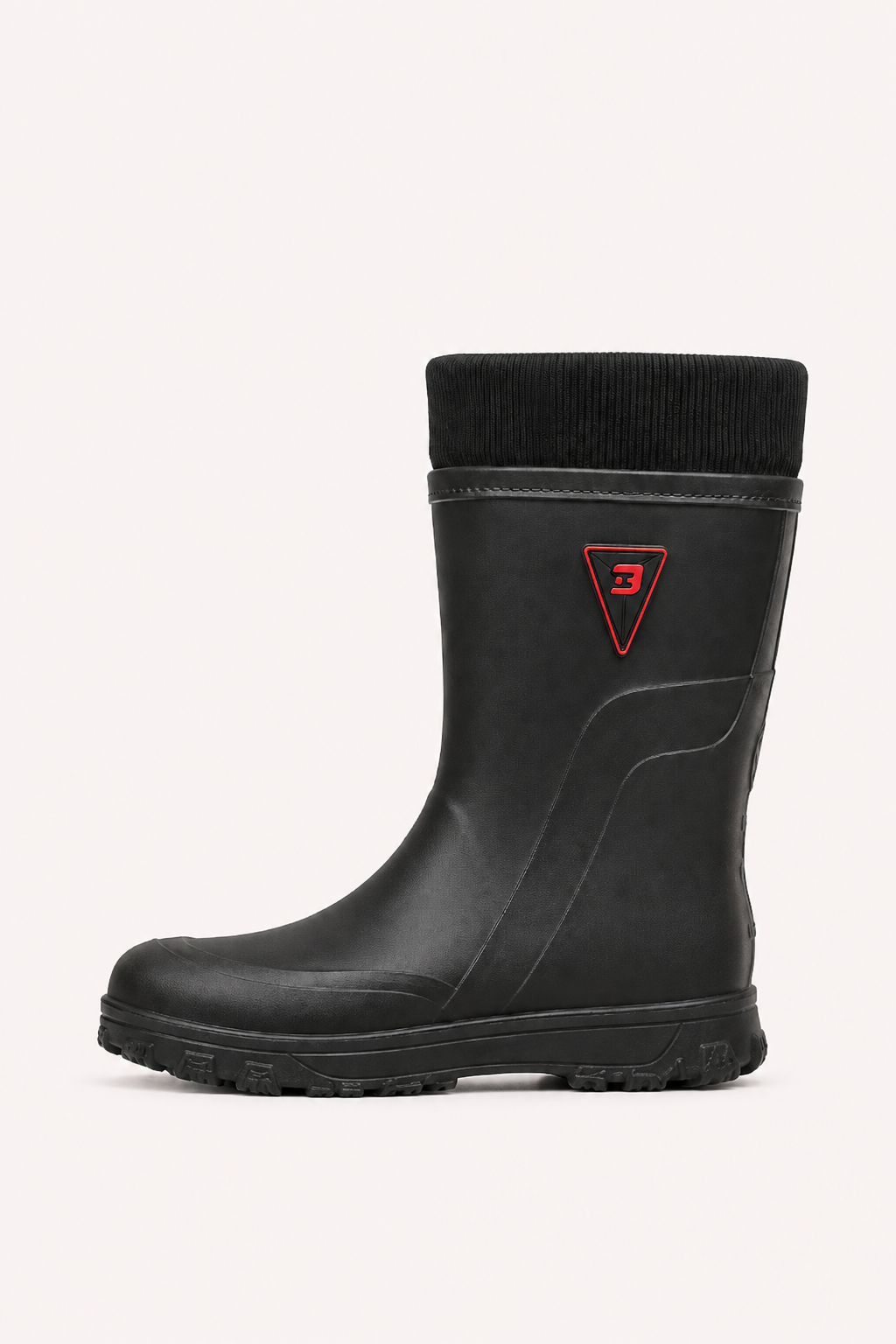 Winterstiefel Herren wasserdicht, warm gefütterte Gummistiefel