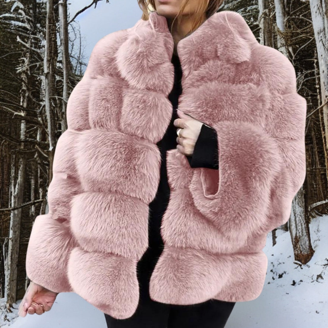 Wollmantel Damen wärmend und atmungsaktiv für den Winter