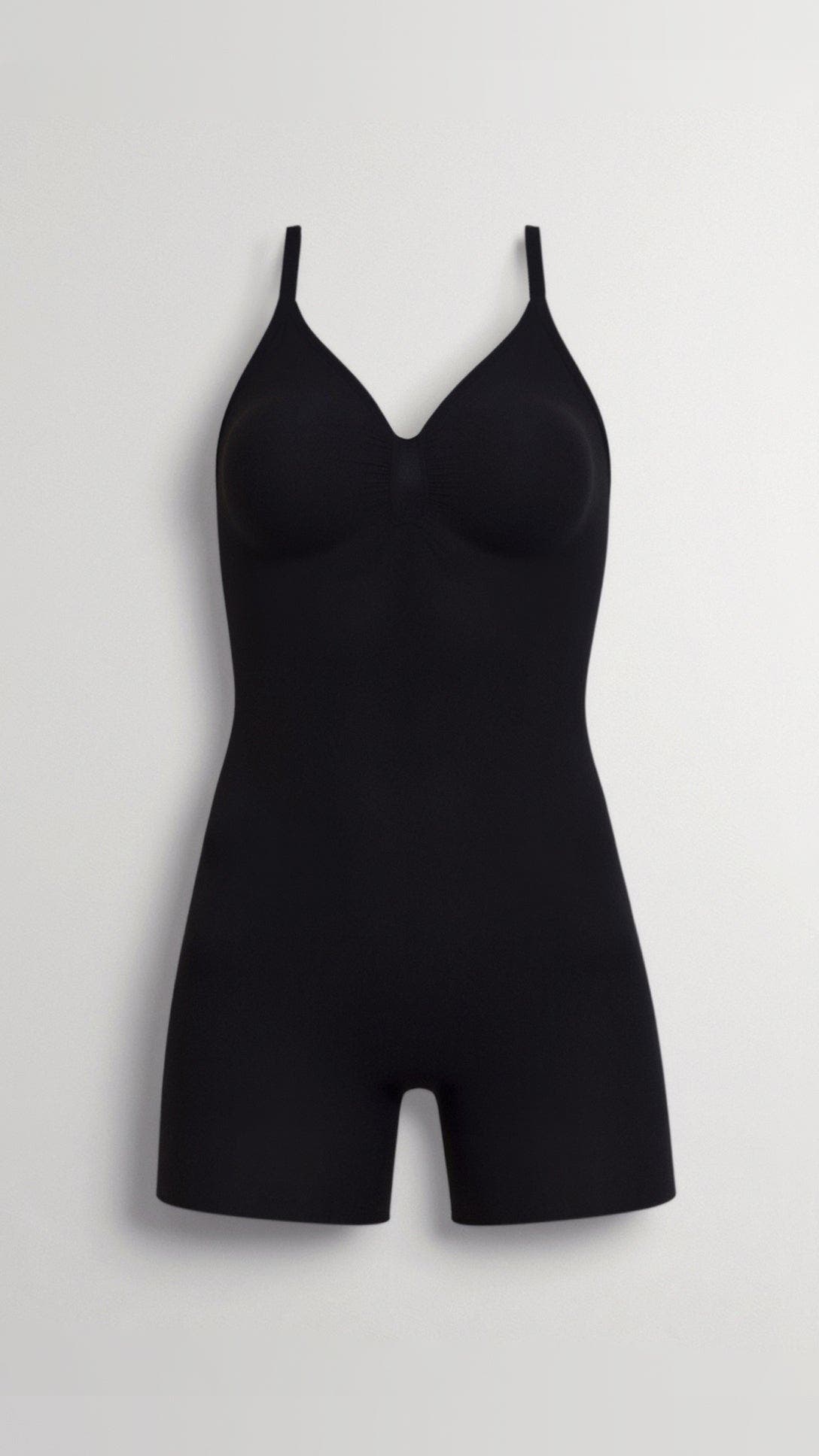 Shapewear Body mit Cups und Beinen bis zur Oberschenkelmitte für Damen