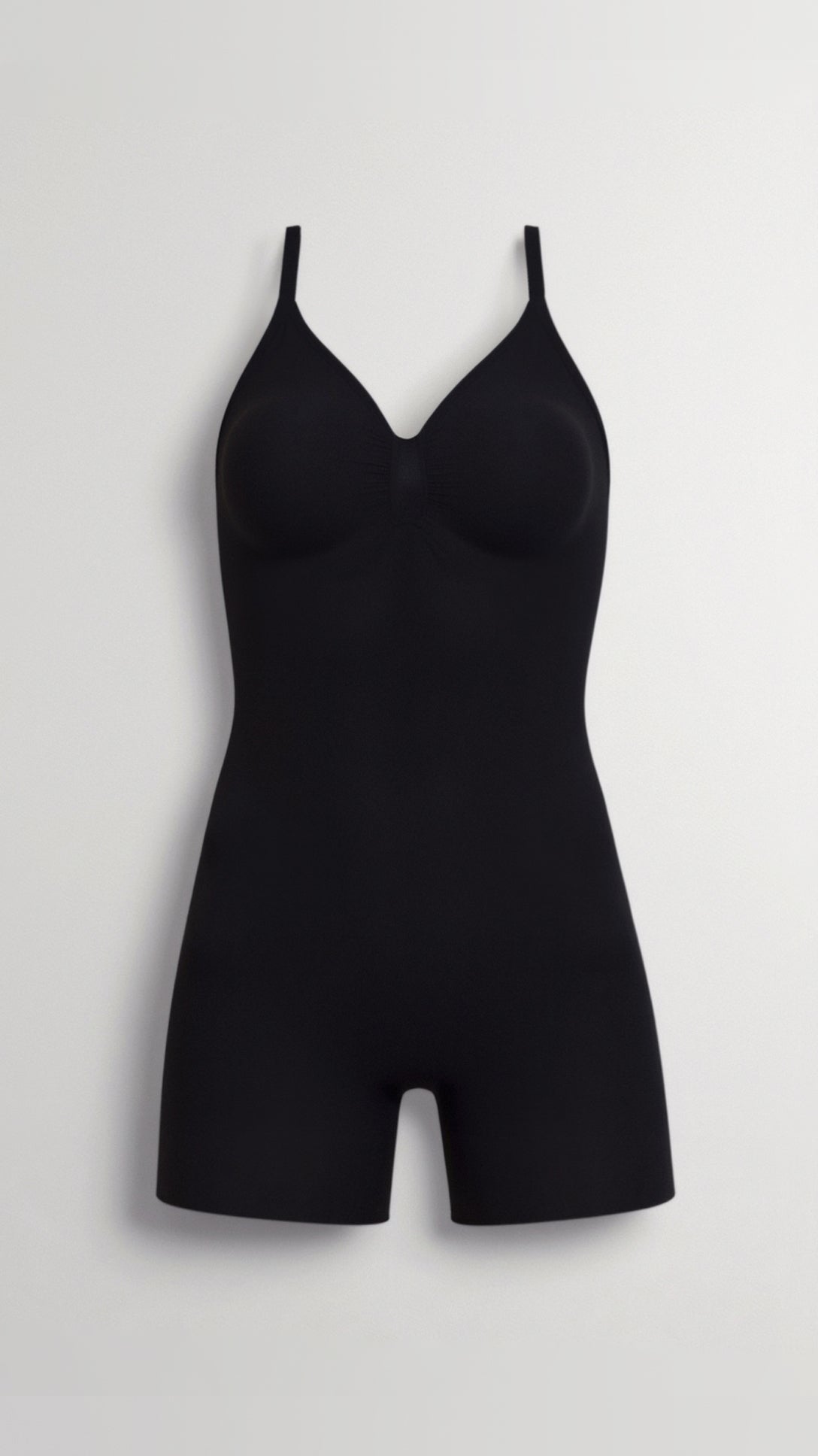 Shapewear Body mit Cups und Beinen bis zur Oberschenkelmitte für Damen