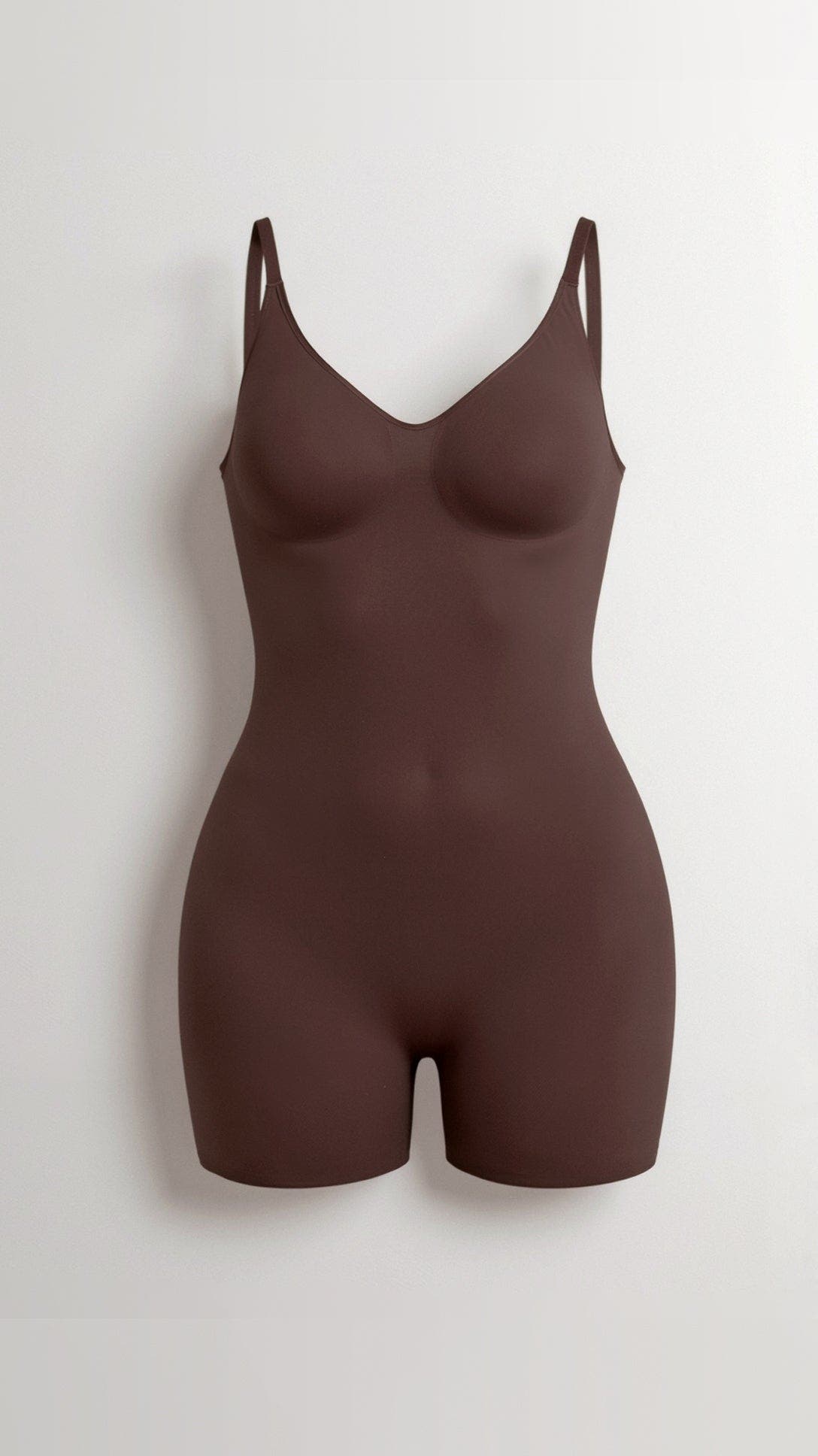 Shapewear Body mit Cups und Beinen bis zur Oberschenkelmitte für Damen