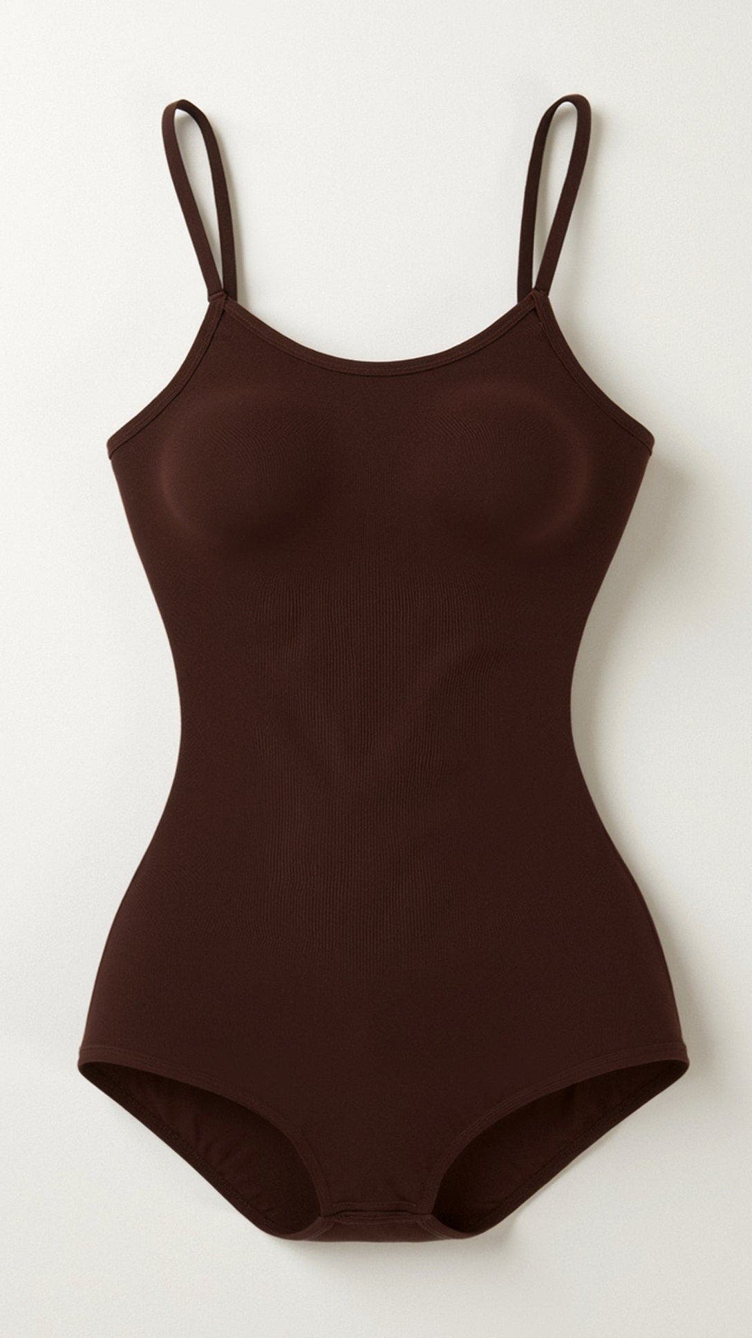 Shapewear Body mit Rundausschnitt und Druckknopfverschluss für Damen