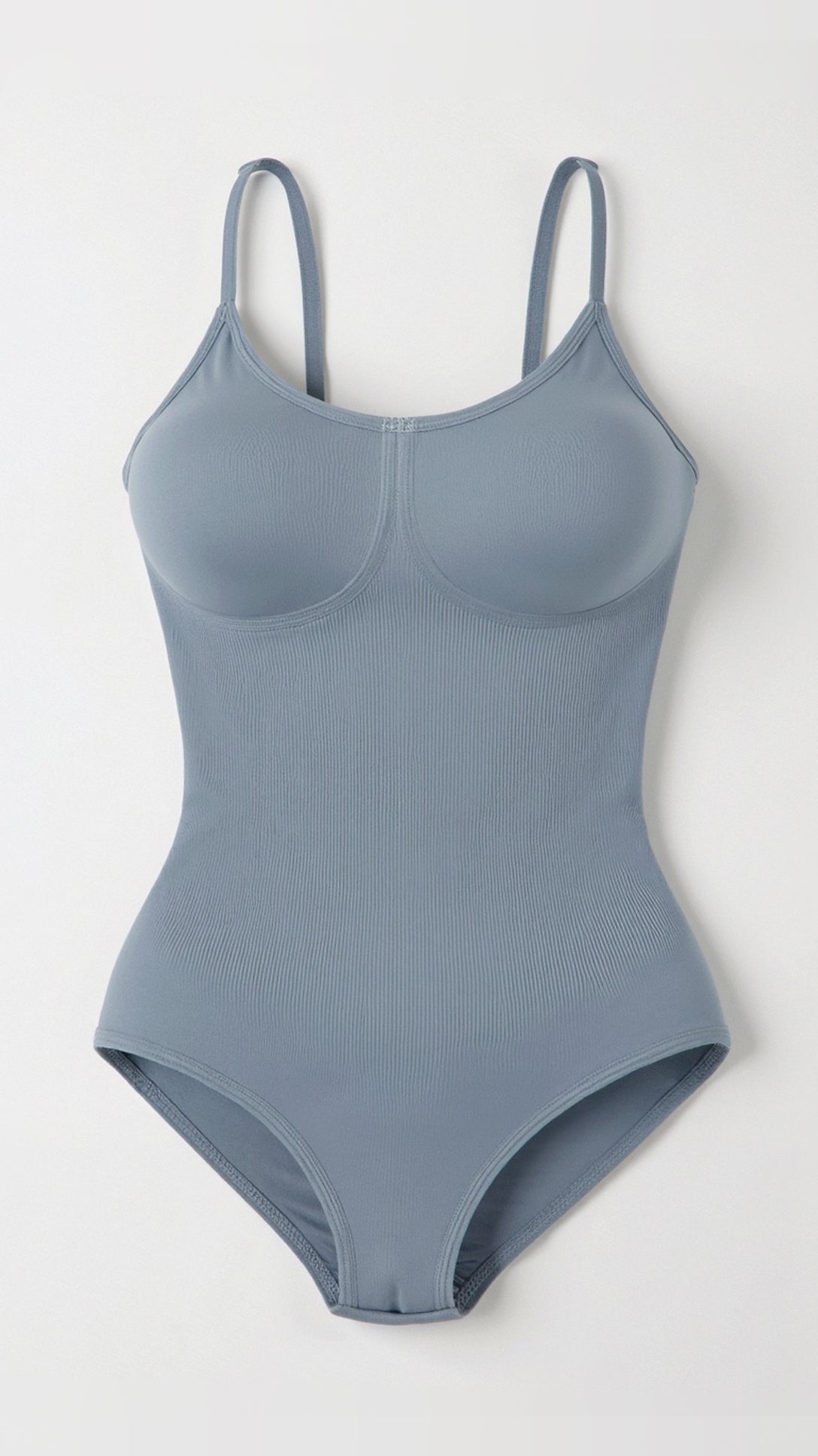 Shapewear Body mit Rundausschnitt und Druckknopfverschluss für Damen