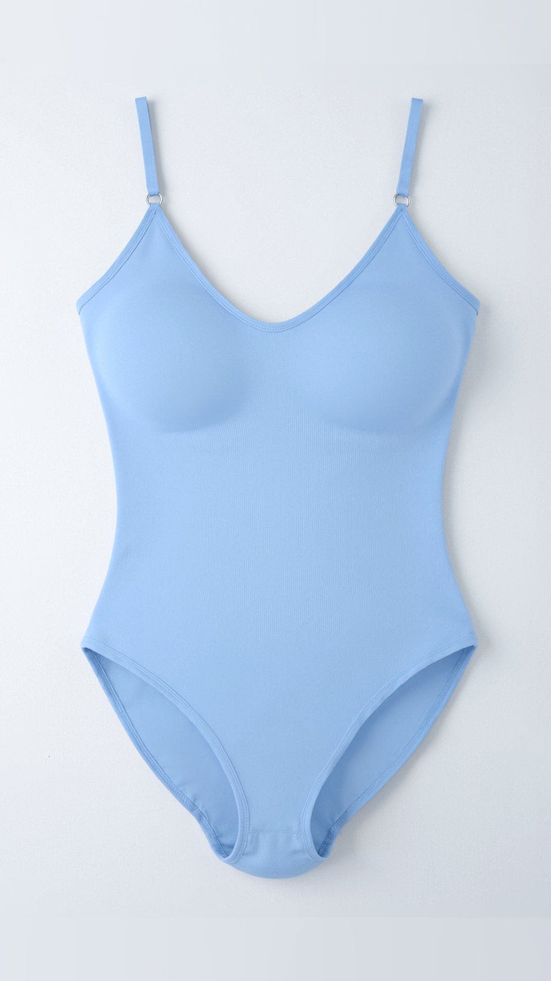 Shapewear Body mit Rundausschnitt und Druckknopfverschluss für Damen