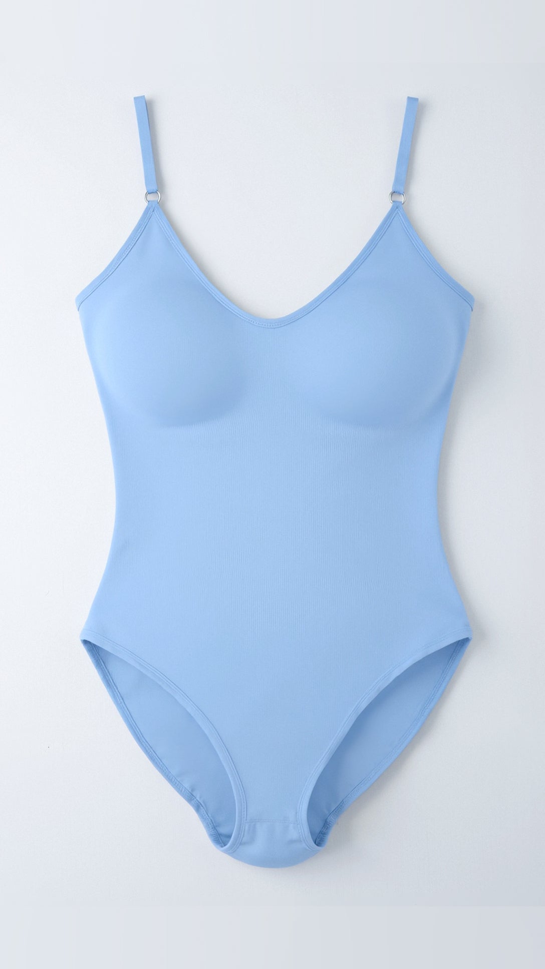 Shapewear Body mit Rundausschnitt und Druckknopfverschluss für Damen